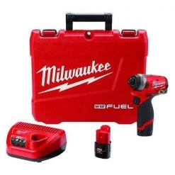M12 FUEL 1/4" Hex Impact Driver Kit