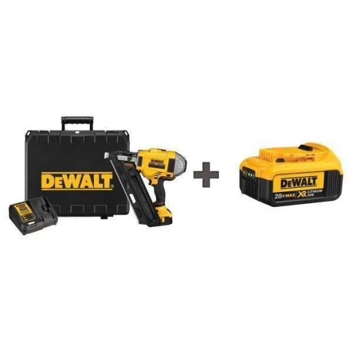 Cordless Framing Nailer, 20.0V, w/Battery