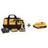 Dewalt Cordless Screwgun, 20V, 8-3/4 in, w/Battery