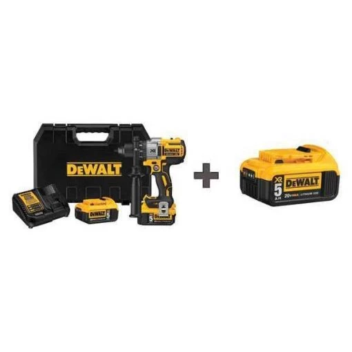 1/2 in, 20V DC Cordless Drill, Battery Included