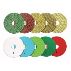 Mk Diamond Products Wet Polishing Pad Kit, 5-Step