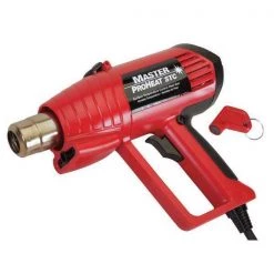 Master Appliance Heat Gun, Electric Powered, 120V AC, Variable Temp. Setting, 1,300 W Watt, Pistol Handle