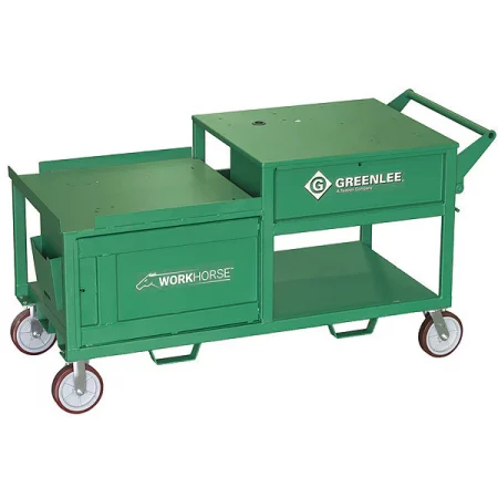 Greenlee Pipe Threading Machine Stand, 74" Length