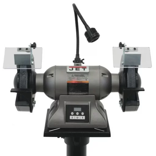 Jet Bench Grinder, 8 in Max. Wheel Dia, 1 in Max. Wheel Thickness, 36/60 Grinding Wheel Grit 1 Bench Grinder, 8 in Max. Wheel Dia, 1 in Max. Wheel Thickness, 36/60 Grinding Wheel Grit