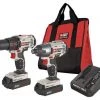 Porter Cable 20V MAX* 1/2 in. Cordless Drill/Driver and 1/4 in. Impact Driver Combo Kit