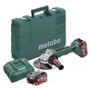 Metabo Battery Included Angle Grinder Kit, 18V DC, 6 in Wheel Dia.