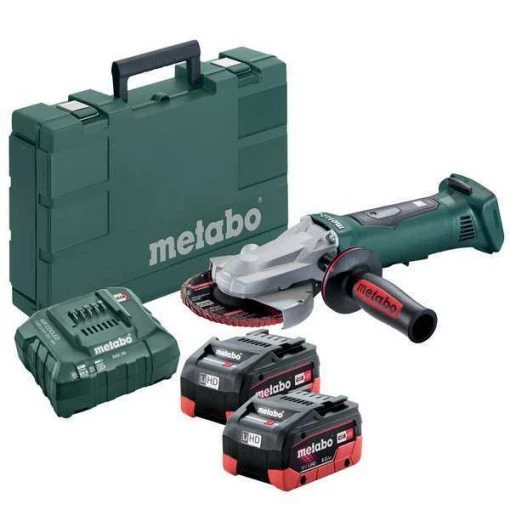Battery Included Angle Grinder Kit, 18V DC, 5 in Wheel Dia.