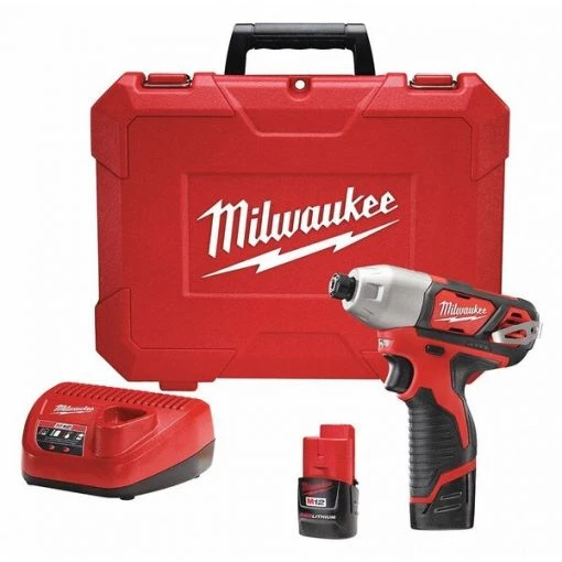Milwaukee M12 ¼” Hex Impact Driver Kit 1 M12 ¼” Hex Impact Driver Kit