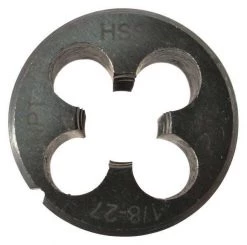 Westward Solid 1 In O.D., 1/8-27 NPT