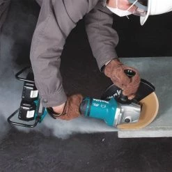 Makita Angle Grinder Kit, 36V DC, 9 in Wheel Dia. 4 Angle Grinder Kit, 36V DC, 9 in Wheel Dia.
