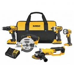 Dewalt Cordless CombInation Kit, Li-Ion, 20.0V