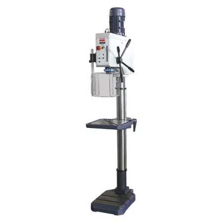 Dayton Floor Drill Press, Geared Head Drive, 2 hp, 460 V, 20 in Swing, Variable Speed