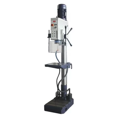 Dayton Floor Drill Press, Geared Head Drive, 3 hp, 230 V, 22 in Swing, Variable Speed