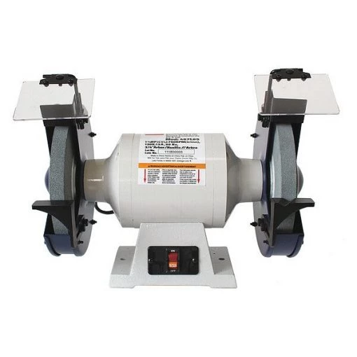 Bench Grinder, 10 in Max. Wheel Dia, 36/60 Grinding Wheel Grit