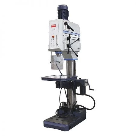 Dayton Floor Drill Press, Geared Head Drive, 4 to 5 hp, 230 V, 32 in Swing, 16 Speed