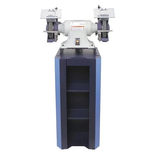 Bench Grinder, 8 in Max. Wheel Dia, 36/120 Grinding Wheel Grit