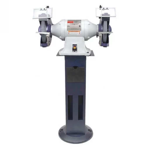 Bench Grinder, 10 in Max. Wheel Dia, 36/120 Grinding Wheel Grit