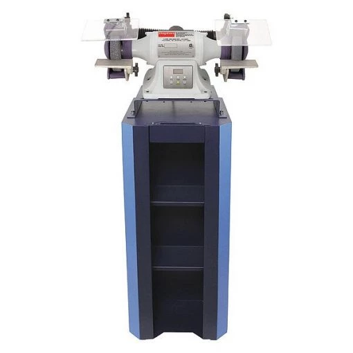 Bench Grinder, 6 in Max. Wheel Dia, 36/120 Grinding Wheel Grit