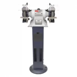 Bench Grinder, 8 in Max. Wheel Dia, 36/120 Grinding Wheel Grit