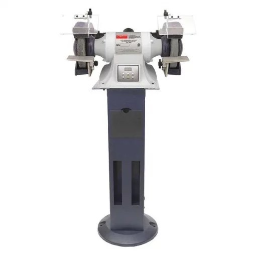 Bench Grinder, 8 in Max. Wheel Dia, 36/120 Grinding Wheel Grit