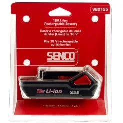 Senco 18.0V Li-Ion Battery, 1.5Ah Capacity 3 18.0V Li-Ion Battery, 1.5Ah Capacity