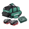 Metabo 18.0V Li-Ion Battery and Charger Kit, 5.5Ah Capacity