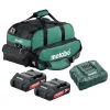 Metabo 18.0V Li-Ion Battery and Charger Kit, 2.0Ah Capacity