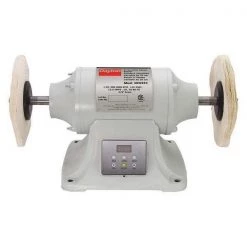 Dayton Bench Top Buffer, Steel, 8 in., 3/4 HP