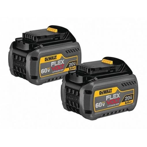 20V DC/60V DC/120V DCV Li-Ion Battery, 6Ah Capacity (2 Pack)