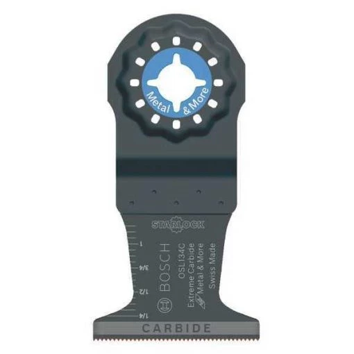 Bosch Oscillating Blade, Carbide, 4 in. L 1 Oscillating Blade, Carbide, 4 in. L