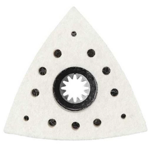 Oscillating Polishing Pads, 3-1/8In, PK2