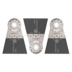 Fein Saw Blades, Steel, 7-38/53 in. L, PK3