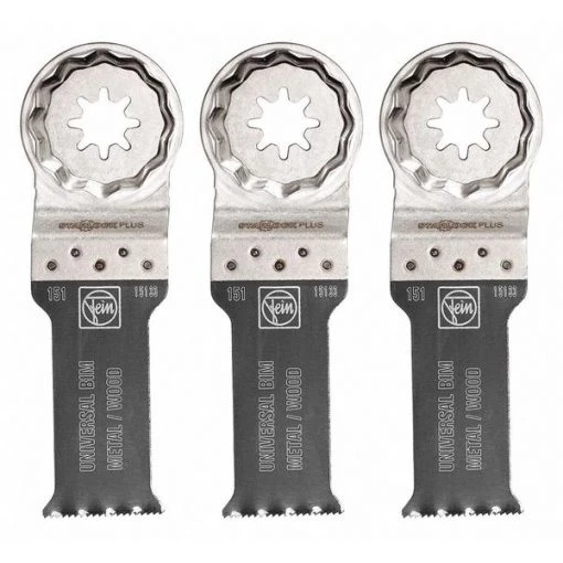 Saw Blades, Bi-Metal, 1-1/8 in. Size, PK3