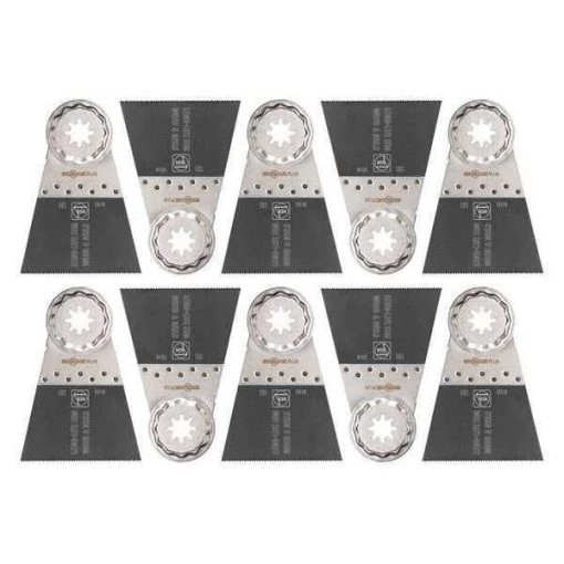 Oscillating Saw Blades, 2-9/16In, PK10