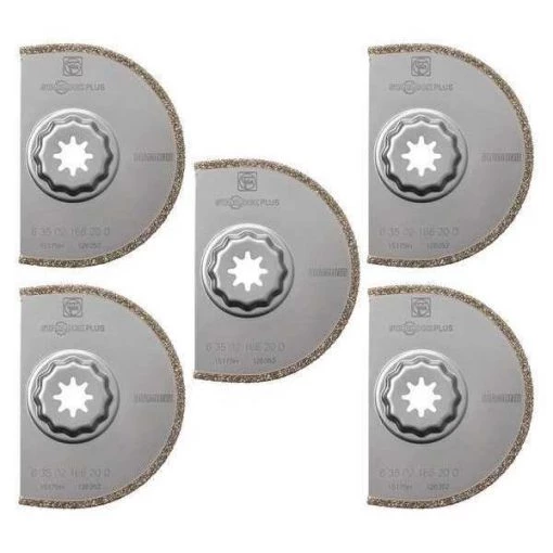 Fein Oscillating Blades, 3-9/16, 3-9/16In L, PK5 1 Oscillating Blades, 3-9/16, 3-9/16In L, PK5