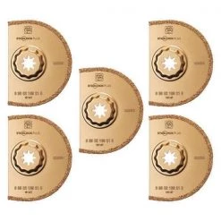 Oscillating Blades, 3-9/16, 3-9/16In L, PK5