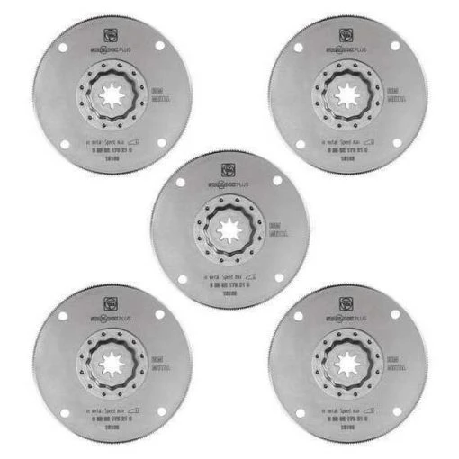 Oscillating Segmented Saw Blades, 4In, PK5