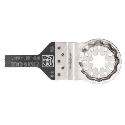 Oscillating Saw Blade, 3/8In, 3-51/64In L