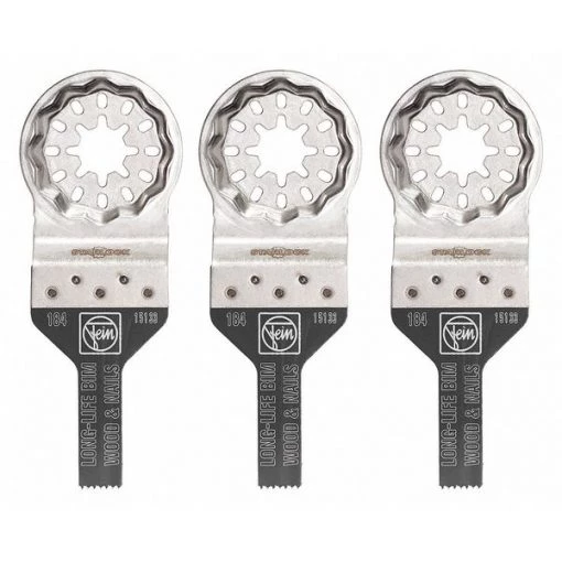 Oscillating Blades, 3/8, 3-51/64In L, PK3