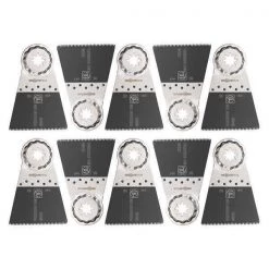 Fein Saw Blades, Bi-Metal, 7-37/58 in. L, PK10