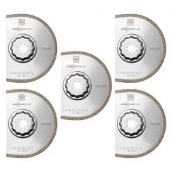 Fein Oscillating Blades, 3-9/16, 3-9/16In L, PK5