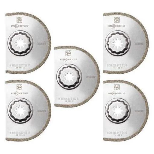 Fein Oscillating Blades, 3-9/16, 3-9/16In L, PK5 1 Oscillating Blades, 3-9/16, 3-9/16In L, PK5