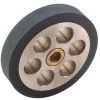 Dynabrade Contact Wheel Kit, 50 Duro, 1 In
