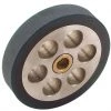 Dynabrade Contact Wheel Kit, 70 Duro, 1 In