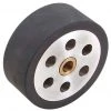 Dynabrade Contact Wheel Kit, 50 Duro, 2 In