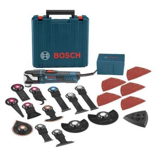 Oscillating Tool Kit, 120 V AC, Corded, 3.6 Degrees Oscillation Angle, Starlock Max Series