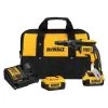 Dewalt 20V MAX* XR(R) VERSA-CLUTCH(TM) ADJUSTABLE TORQUE SCREWGUN KIT