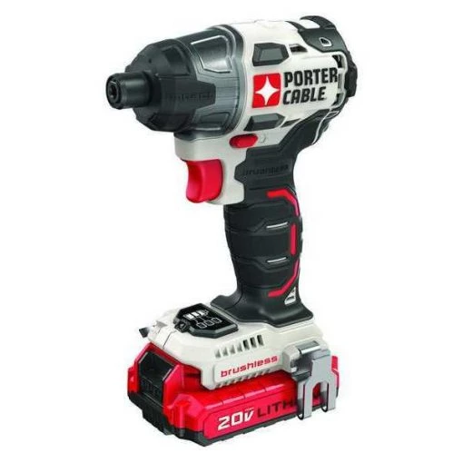 Porter Cable 20V MAX* Brushless Cordless Impact Driver 1 20V MAX* Brushless Cordless Impact Driver
