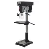 Jet Floor Drill Press, Belt Drive, 1 1/2 hp, 115/230 V, 21 7/8 in Swing, 12 Speed