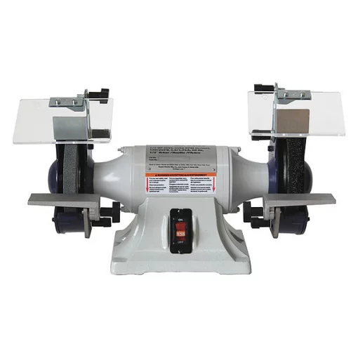 Dayton Bench Grinder, 6 in Max. Wheel Dia, 36 Grinding Wheel Grit 1 Bench Grinder, 6 in Max. Wheel Dia, 36 Grinding Wheel Grit